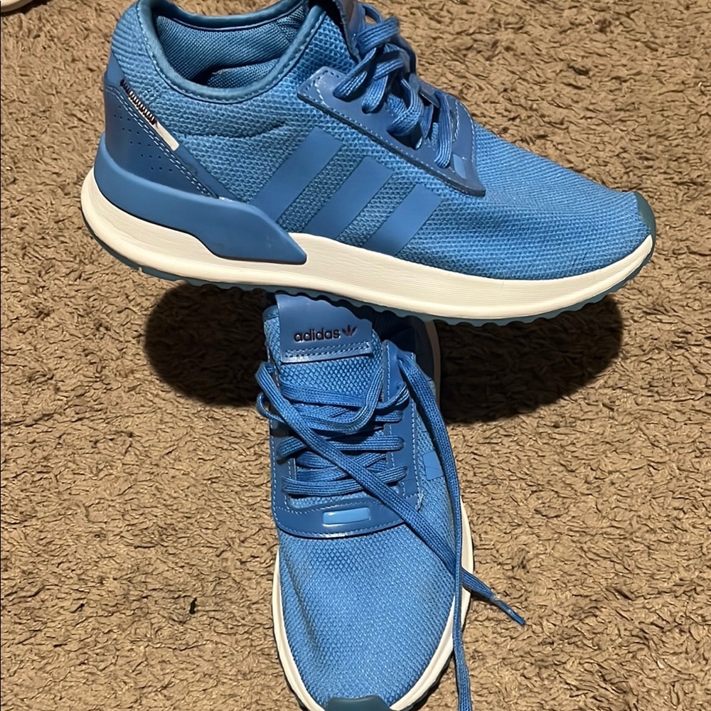 Adidas Blue Running Shoes